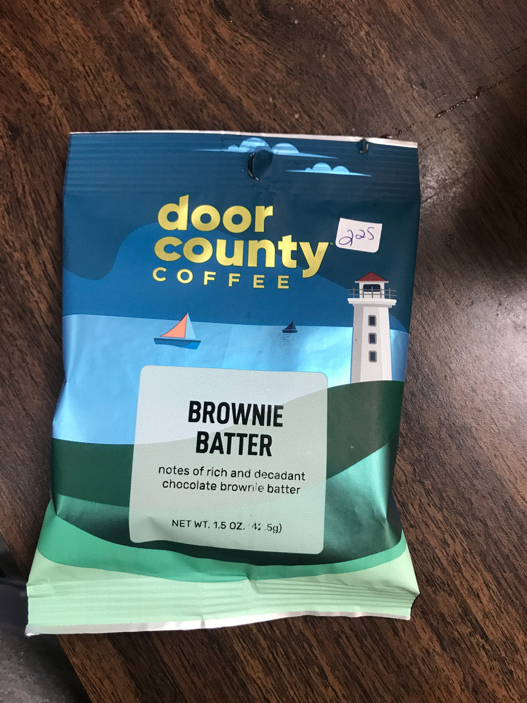 Door County Coffee 1.5 oz Pack of Brownie Batter