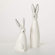 Load image into Gallery viewer, Abstract Porcelain Bunny Asst 2
