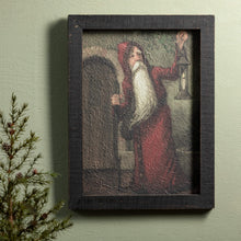 Load image into Gallery viewer, Red Santa Vintage Wall Art
