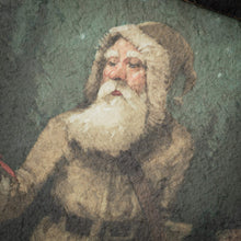 Load image into Gallery viewer, Tan Santa Vintage Wall Art
