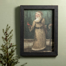 Load image into Gallery viewer, Tan Santa Vintage Wall Art
